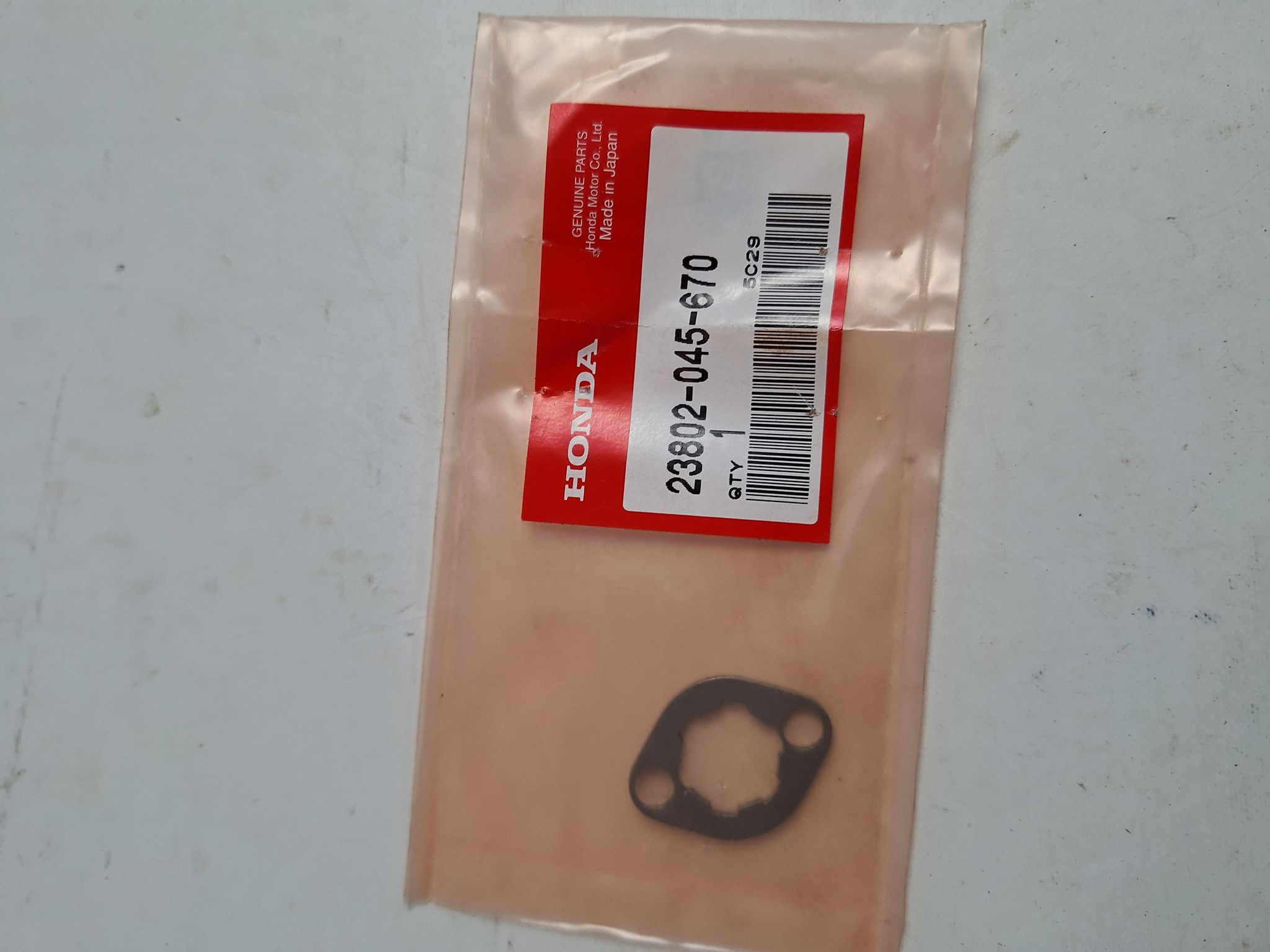 Picture of Honda Z 50 MA PLATTE ANTRIEBSRITZEL 23802-045-670 /
